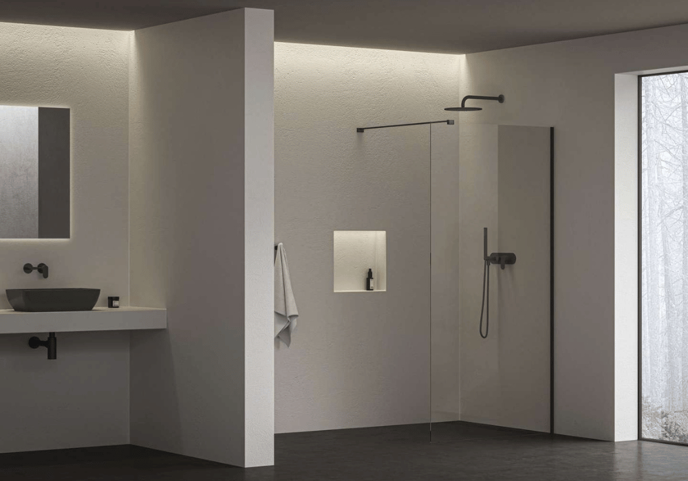 Nano bevonatos edzett üveg zuhanyfal