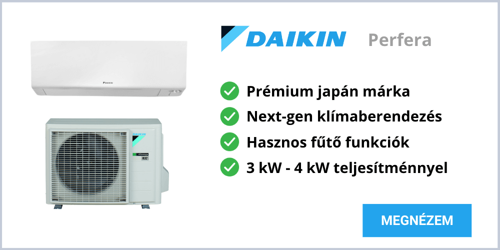 Daikin Perfera széria