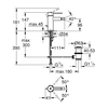 Kép 2/2 - Grohe Essence New bidécsaptelep csiszolt kemény grafit 32935AL1