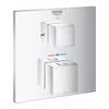 Kép 1/2 - Grohe Grohtherm Cube termosztátos falba épített zuhanycsaptelep 24155000