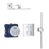 Kép 1/2 - Grohe Grohtherm Cube termosztátos falon belüli zuhanyrendszer 34741000