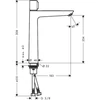 Kép 2/2 - Hansgrohe Talis E mosdócsaptelep 71753000