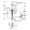 Kép 2/2 - Grohe Essence New mosdócsaptelep L méret, csiszolt warm sunset 32628DL1