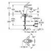 Kép 2/2 - Grohe Eurostyle mosdócsaptelep S 33558003