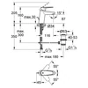 Kép 2/2 - Grohe Eurodisc Cosmopolitan mosdócsaptelep 33190002