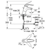 Kép 2/2 - GROHE Euroeco Speciál mosdócsaptelep 32766000