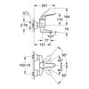 Kép 2/2 - GROHE Euroeco Speciál mosdócsaptelep 32770000