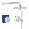 Kép 1/2 - Grohe Grohtherm Smartcontrol falsík alatti termosztátos zuhanyszett 34744000