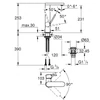 Kép 2/2 - Grohe Plus egykaros magasított mosdócsaptelep L-méret 23873003