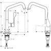 Kép 2/2 - Hansgrohe Axor mosogató csaptelep 39850000