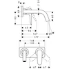 Kép 2/2 - Hansgrohe Axor mosdócsaptelep  34112000