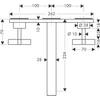 Kép 2/2 - Hansgrohe Axor mosdócsaptelep 39144000