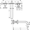 Kép 2/2 - Hansgrohe Axor Citterio mosdócsaptelep 36115000