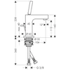 Kép 2/2 - Hansgrohe Axor Citterio mosdócsaptelep 140 mm 39010000