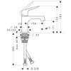 Kép 2/2 - Hansgrohe Axor mosdócsaptelep  34016000