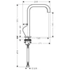 Kép 2/2 - Hansgrohe Axor mosdócsaptelep 39037000