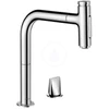 Kép 1/2 - Hansgrohe M71 - Mosogatócsaptelep M7120-H200 visszahúzható permetezővel 73818000