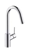 Kép 1/2 - Hansgrohe M5214-H260 egykaros konyhai csaptelep kihúzható kifolyóval  73864000