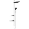 Kép 1/2 - Hansgrohe Rainfinity Showerpipe 360 1jet falsík alatti szereléshez, matt fehér 26842700