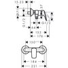 Kép 2/2 - Hansgrohe Logis zuhanycsaptelep 71600000