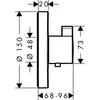 Kép 2/2 - Hansgrohe ShowerSelect S termosztátos HighFlow csaptelep 15741000