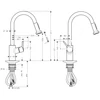 Kép 2/2 - Hansgrohe Talis S2 Variarc mosogató csaptelep 14877000