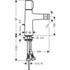 Kép 2/2 - Hansgrohe Talis Select S bidécsaptelep 72202000