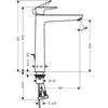 Kép 2/2 - Hansgrohe Talis E mosdócsaptelep 71716000