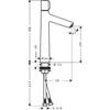 Kép 2/2 - Hansgrohe Talis S mosdócsaptelep 72045000