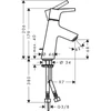 Kép 2/2 - Hansgrohe Talis S mosdócsaptelep CoolStart 72013000