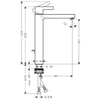 Kép 2/2 - Hansgrohe Metris S mosdócsaptelep 31022000