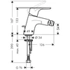 Kép 2/2 - Hansgrohe Focus bidécsaptelep 31920000