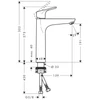 Kép 2/2 - Hansgrohe Focus mosdócsaptelep 31518000