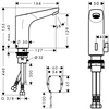 Kép 2/2 - Hansgrohe Focus elektronikus mosdócsaptelep 31171000