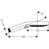 Kép 2/2 - Hansgrohe Raindance Select S 120 3jet PowderRain kézizuhany 26014000