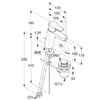 Kép 2/2 - Kludi PURE&EASY mosdó csaptelep leeresztő szeleppel 372900565