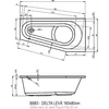 Kép 3/3 - Riho DELTA BAL PLUG & PLAY, 160x80 cm, Balos kád B069007005