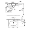 Kép 2/2 - Grohe Essence 70x48,5 cm mosdó 3956400H