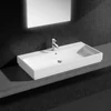 Kép 1/2 - Grohe Cube Ceramic 100x49 cm pultra ültethető mosdó PureGuard felülettel 3947500H