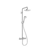 Kép 1/2 - Hansgrohe Croma Select E 180 2jet Ecosmart Showerpipe fehér 27257400