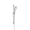 Kép 1/2 - Hansgrohe Croma Select S Multi zuhanyszett 0,65m, fehér/króm EcoSmart 9 l/perc 26561400