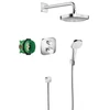 Kép 1/2 - Hansgrohe Design zuhanyszett Croma Select E/Ecostat E 27294000