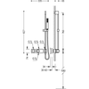 Kép 2/2 - Tres exclusive 1 irányú termosztatikus zuhanycsaptelep 20725192