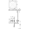 Kép 2/2 - Tres exclusive 2 irányú termosztatikus zuhanyrendszer 20725205