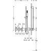 Kép 2/2 - Tres exclusive 3 irányú termosztatikus zuhanycsaptelep 20725392