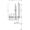 Kép 2/2 - Tres exclusive 4 irányú termosztatikus zuhanycsaptelep 20725492