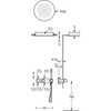 Kép 2/2 - Tres exclusive 2 irányú termosztatikus zuhanyrendszer 20735204