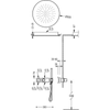 Kép 2/2 - Tres exclusive termosztatikus zuhanyrednszer 20735211