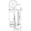 Kép 2/2 - Tres exclusive 2 irányú termosztatikus zuhanyrendszer 20735212