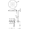 Kép 2/2 - Tres exclusive 3 irányú termosztatikus zuhanyrendszer 20735310